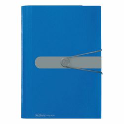 Mapa harmonika A4 s 12 pregrada, polipropilen, plava, Herlitz Easy orga to go