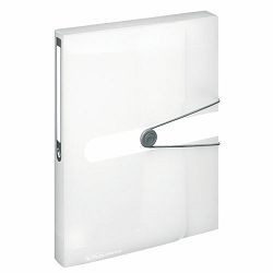 Mapa A4 s gumicom, PP, hrbat 40 mm, Easy orga to go, Herlitz, prozirna