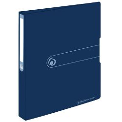 Mapa uložna A4 s 2D ringa, fi 25 mm, hrbat 40 mm, Herlitz Easy orga to go Green, plava