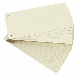 Pregrada kartonska 105x242 mm, 100/1, Herlitz, natron