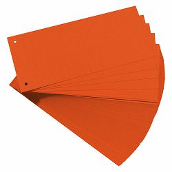 Pregrada kartonska 105x242 mm, 100/1, Herlitz, narančasta