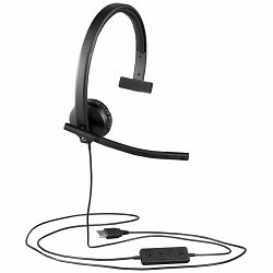 LOGITECH UC Corded Mono USB Headset H570e (Leatherette Pad) - Business EMEA