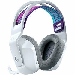 LOGITECH G733 LIGHTSPEED Wireless RGB Gaming Headset - WHITE - 2.4GHZ - EMEA