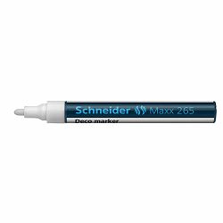 Flomaster Schneider Deco Marker Maxx 265  tekuća kreda 2-3 mm bijeli S126549