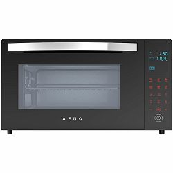 AENO Electric Oven EO1: 1600W, 30L, 6 automatic programs+Defrost+Proofing Dough, Grill, Convection, 6 Heating Modes, Double-Glass Door, Timer 120min, LCD-display