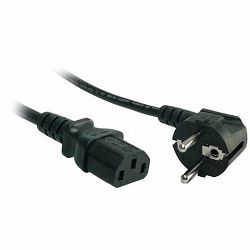 Power Cord Akyga AK-PC-01A IEC C13 CEE 7/7 230V/50Hz 1.5m