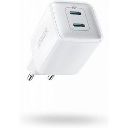 Anker 521 40W 2x USB-C zidni punjač; bijeli