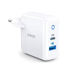 Anker PowerPort PD+ 2 33W 2-portni punjač; bijeli