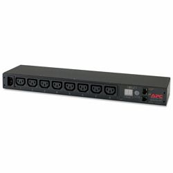 APC RACK PDU, METERED, 1U, 12A 208V, 10A 230V, (8) C13