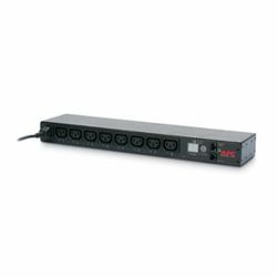 APC Rack PDU, Switched, 1U, 12A 208V, 10A 230V, (8)C13