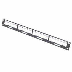 APC Data Distribution 1U Panel, Holds 4 each Data Distribution Cables for a Total of 24 Ports