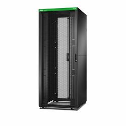APC Easy Rack 800mm 42U 1000mm with Roof, Side panel,castors,feet and 4 Brackets, No Bottom, black
