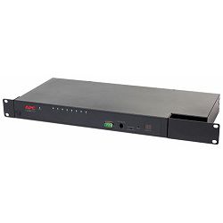 APC Rack Mount KVM 2G Switch, Analog, 1 Local User, 8 Ports