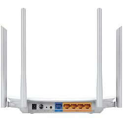 AC1200 Dual-Band Wi-Fi RouterSPEED: 300 Mbps at 2.4 GHz + 867 Mbps at 5 GHzSPEC: 4× Antennas, 1× 10/100M WAN Port + 4× 10/100M LAN Ports FEATURE: Tether App, WPA3, Access Point Mode, IPv6 Supported,  