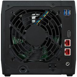 ASUSTOR NAS AS5404T  4x 3.5" 2x M.2 cache 2x 2.5Gbe Celeron QuadCore N5105 2.9GHz 4GB single PSU desktop