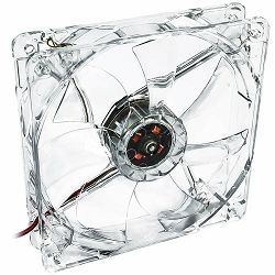 System controlled fan 12cm LED red Akyga AW-12B-BR 3-pin
