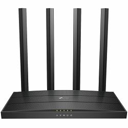 TP-Link AC1900 Archer C80 bežični usmjerivač (Dual-Band Router) 600Mbps/1300Mbps (2.4GHz/5GHz), 802.11a/b/g/n/ac, 1×G-WAN, 4×G-LAN, MU-MIMO, 4xfiksne antene