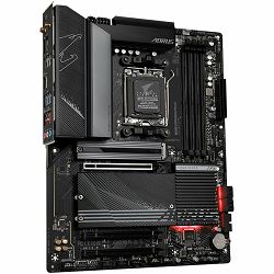 GIGABYTE Mainboard Desktop B650 AORUS ELITE AX 1.0 (AM5, 4xDDR5, DP, HDMI, 2.5GbE LAN, Wi-Fi 6E, BT 5.2, 1xPCI Ex x16 4.0, 2xPCI Ex x16 3.0, 3xM.2, 4xSATAIII, 1xUSB C, 2xUSB3.2 Gen2, 4xUSB2.0/1.1)ATX