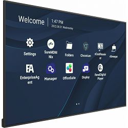 VIEWSONIC 55" LED Display, 3840x2160, 450 nits, 1200:1, HDMI x 2, BLACK