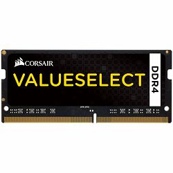 Corsair DDR4 8GB Value Select SODIMM 2133MHz CL15 black