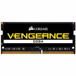 Corsair DDR4, 2666MHz 8GB 1x260 SODIMM, Unbuffered,18-19-19-39, Black PCB, 1.2V, Intel 6th Generation Intel Core i5 and i7 Processor supports