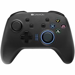 2.4G Wireless Controller with  built-in 600mah battery, 1M Type-C charging cable ,6 axis motion sensor support nintendo switch ,android,PC X-input/D-input,ps3,normal size dongle,black