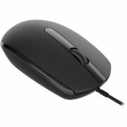 Canyon Wired  optical mouse with 3 buttons, DPI 1000, with 1.5M USB cable, black, 65*115*40mm, 0.1kg