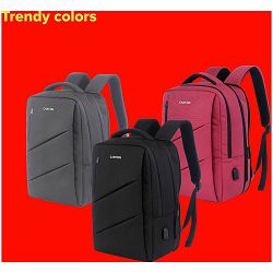 CANYON BPE-5, Laptop backpack for 15.6 inch, Product spec/size(mm): 400MM x300MM x 120MM(+60MM),Black, EXTERIOR materials:100% Polyester, Inner materials:100% Polyestermax weight (KGS): 12kg