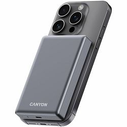CANYON power bank OnPower 510 slim Magsafe 10000 mAh PD20W Dark Grey