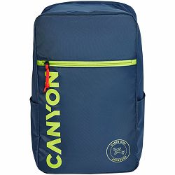 CANYON CSZ-02, cabin size backpack for 15.6 laptop,polyester,navy