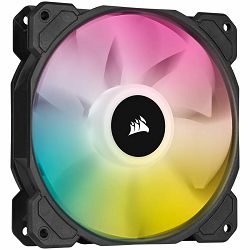 CORSAIR SP Series, SP120 RGB ELITE, 120mm RGB LED Fan with AirGuide, Single Pack