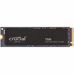 Crucial SSD Crucial T500 1TB PCIe Gen4 NVMe M.2 SSD with heatsink, EAN: 649528940018