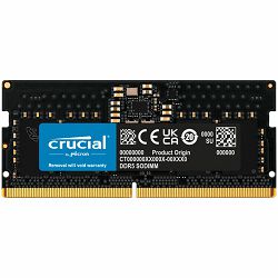 Crucial 8GB DDR5-5600 SODIMM CL46 (16Gbit), EAN: 649528929921