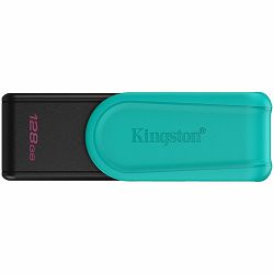 Kingston  128GB Portable USB 3.2 Gen 1 DataTraveler Exodia S (Black/Turquoise)