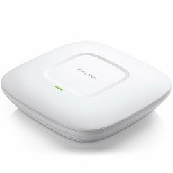 AC1200 Wireless Dual Band Gigabit Ceiling Mount Access Point,Qualcomm,300Mbps at 2.4GHz + 867Mbps at 5GHz, 802.11a/b/g/n/ac,1 Gigabit LAN,802.3af PoE Supported,Centralized Management,Band Steering,Loa