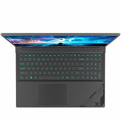 GIGABYTE Notebook G6X 9MG 16" (1920x1200@165Hz) WUXGA, Intel Core i7-13650HX, 16GB (2x8GB) DDR5 4800, NVIDIA RTX 4050 GDDR6 6GB, Gen4 1TB, Backlit, Free DOS