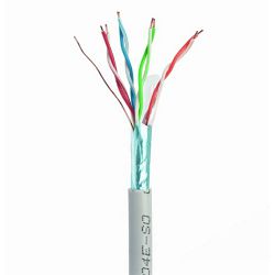 Gembird CAT5e FTP LAN cable (premium CCA), solid, 100m