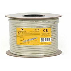 Gembird CAT6 FTP LAN cable (premium CCA), solid, 100m