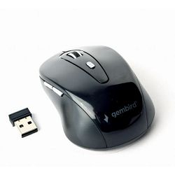 Gembird 6-button Wireless optical mouse, black