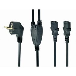 Gembird Power splitter cord (C13), VDE approved, 2 m