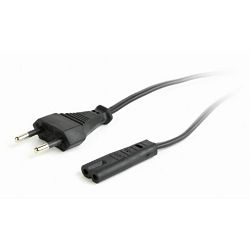 Gembird Power cord (C7), VDE approved, 1.8 m