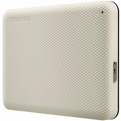 Toshiba External Hard Drive Canvio Advance (2.5 1TB, USB3.2 Gen 1, White)