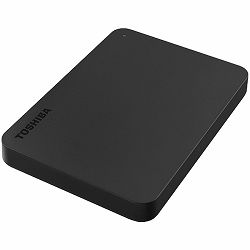 Toshiba External Hard Drive Canvio Slim (2.5 2TB, USB3.2 Gen 1, Black)