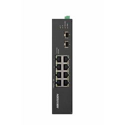 HikVision 8-Port GbE RJ45 PoE (110W) 2 x 1G SFP Unmanaged Harsh POE Switch