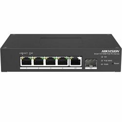 HikVision 4 Port Fast Ethernet Smart Harsh POE Switch