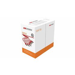 HikVision 305 m CAT6 UTP Network Cable Solid Copper Core (Cable Orange)