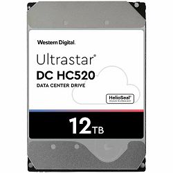 Western Digital Ultrastar DC HDD Server HE12 (3.5’’, 12TB, 256MB, 7200 RPM, SAS 12Gb/s, 4KN SE) SKU: 0F29562