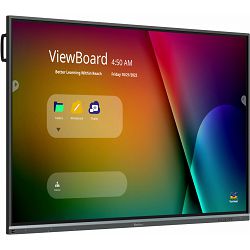 VIEWSONIC 86"(85.6") 40 Points Touch, 7H (AG), 3840x2160, 400nits, 1200:1, BLACK