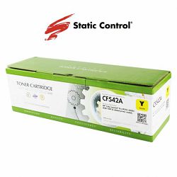 Toner Static Control HP CF542A Yellow