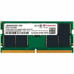 Transcend 32GB JM DDR5 4800 SO-DIMM 2Rx8 (2Gx8)x16 CL40 1.1V, EAN: 760557844686